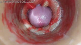 Camera Inside Unfathomable Twat Captures Very Biggest Spunk fountain of Semen ASMR