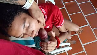 Slim, nasty, concupiscent angel with precious melons gives me the most excellent oral sex of my life