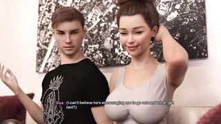 My Bimbo Fantasy #24 - Hawt Stepmom Shows Me Her Flawless Fake Titties During the time that I Work