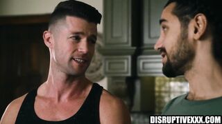 Stepbrothers visit their old foster home & bang