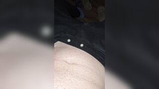 White Bushy Stud Jerks His Gorgeous Schlong and Disrobes Sluggishly - PhantomGentX Homosexual Solo
