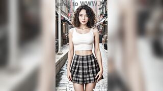 Unreal Hotties *1 - Hot solo animations of sexy AI womans!