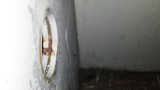 Wife sucks me at magnificence aperture