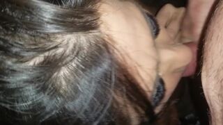 Sexywife sucks on my schlong