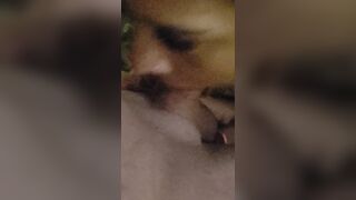 Wife sucks my rod in stairwell of hotel