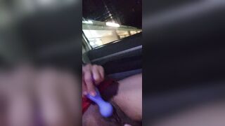 Pleasure play in the car.