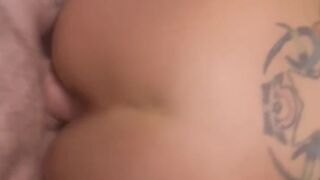 Fellatio & doggy position w Hot Tattoo