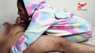 Un rico mañanero con mi novio