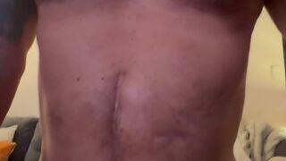 Watching football turns into nasty wife getting cum in vagina….