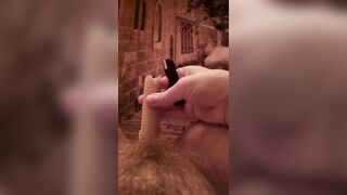 Torturing my vagina with candle compilation