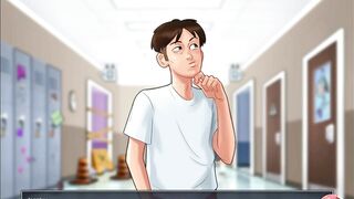 Summertime saga #8 - on my stepsister masturbate - Gameplay