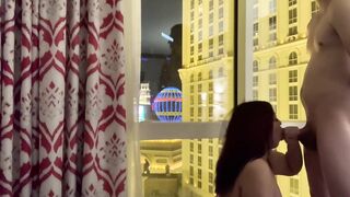 Vegas Mouth goat swallows cum for sugar dad