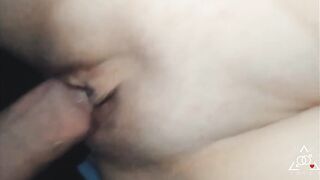 Sat down on his wang and drilled him with my booty like a worthy little doxy