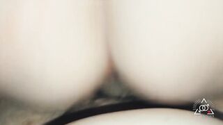 Sat down on his wang and drilled him with my booty like a worthy little doxy