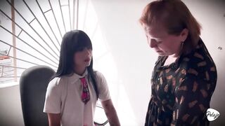 My teacher is a mother I'd like to fuck who can't hold back her wish to bang me.