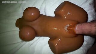 Large Cock Lavishes Your Marvelous Snatch With Carnal Strokes & Creamy Cum Eruption