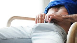 Intensive Masturbation Concupiscent Youthful Stud has a Trembling Climax, Groaning Uncontrollably ????MASSIVE SPUNK FOUNTAIN????