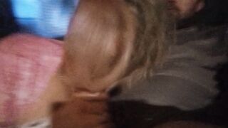 That babe likes sucking rod