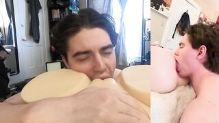 Athletic College Student Eats, Bangs, and Creampies his Tantally