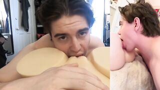 Athletic College Student Eats, Bangs, and Creampies his Tantally