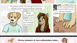 Fur Comic Dub: The Internship, Part 1.1 (Fur Animation, Furries, Fur Sex, Fur, Public Anal)