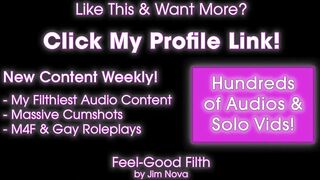 PULSATING Soaked Shlong + RIBALD Ribald Talk [Erotic Audio for Studs]