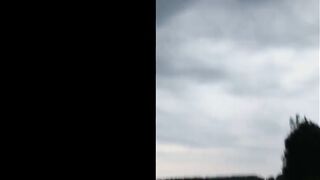 Screwed a slim stranger on the street during a thunderstorm