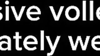 After a giant volleyball game, I just now went to pee