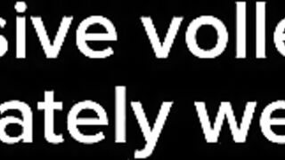 After a giant volleyball game, I just now went to pee