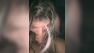 My girlfriend learns to suck my rod