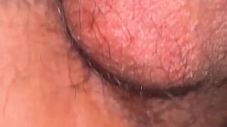 My lover fills my bazookas with jizz and my spouse sucks my bazookas and my lover's dong