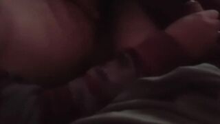 Me & my hotty getting freaky at our allies bedroom