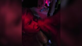 Daddys cumming BIGGEST load all over my Melons in the closet