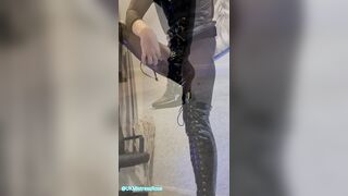 JOI cum countdown wearing stockings