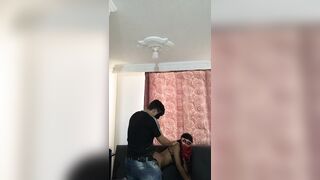 I screw a hawt slender hotty on all fours and then that babe sucks my ally's weenie