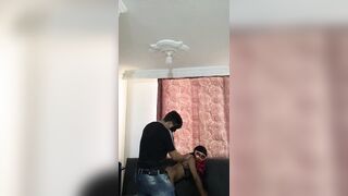 I screw a hawt slender hotty on all fours and then that babe sucks my ally's weenie