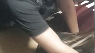 Noooo! This babe was scared that her boyfriend would check out... college ally leaves the party... AND THIS HAPPENS!!!