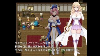 【#eighteen 同人エロゲー プリンセス・ハニートラップ(製品版)実況動画】逆転騎乗位で金髪爆乳女姫騎士ステラに罵倒されイかされてしまい・・そして明かされる衝撃の事実(最終回) Manga game