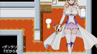 【#eighteen 同人エロゲー プリンセス・ハニートラップ(製品版)実況動画】逆転騎乗位で金髪爆乳女姫騎士ステラに罵倒されイかされてしまい・・そして明かされる衝撃の事実(最終回) Manga game