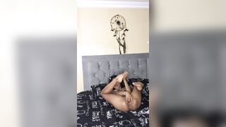 I masturbate my vagina thinking about my lover at my spouse's abode