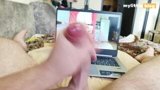 Prostate milking makes me cum. Stud solo tugjob & groaning