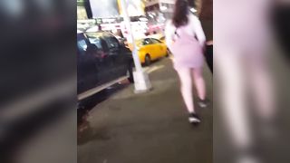 Teen lesbians walking the streets