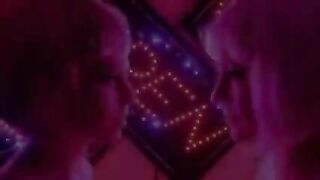 Coming together for a soft, sensual kiss