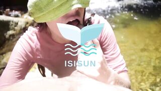 a stranger makes me so lustful in the river that we do it in public in the river.