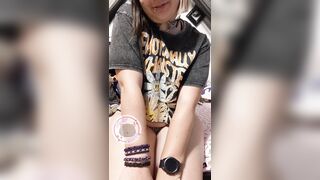 Cucking my shrunken stepdad with my BF