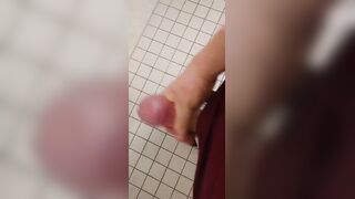 Auf der Arbeit heimlich und schnell masturbiert
