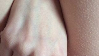 Fingering my pink constricted snatch. #virgin