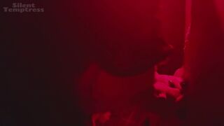 Burning excitement: Sucking Jock in Red Light