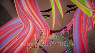 Servitude Raver Teat Piercings Humps Rides With Bone In The Pool Pov Lap Dance