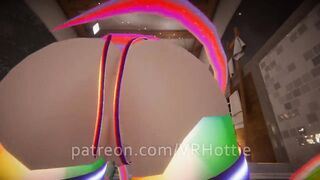 Servitude Raver Teat Piercings Humps Rides With Bone In The Pool Pov Lap Dance